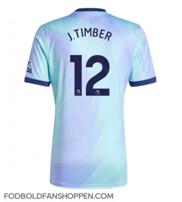 Arsenal Jurrien Timber #12 Tredjetrøje 2024-25 Kortærmet